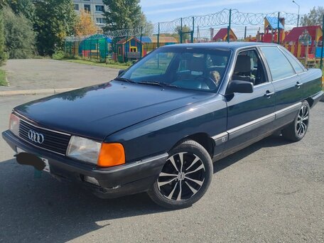 1985 Audi 100 III (C3), синий, 450000 рублей, вид 4