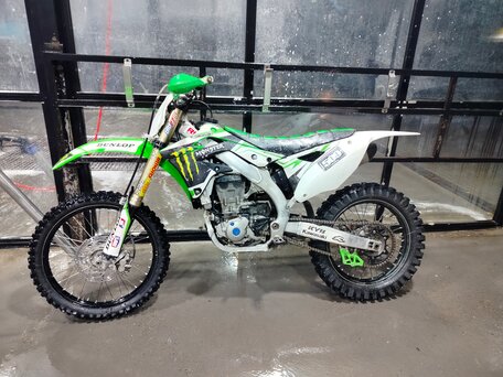 2015 Kawasaki KX 450, зелёный, 340000 рублей, вид 2