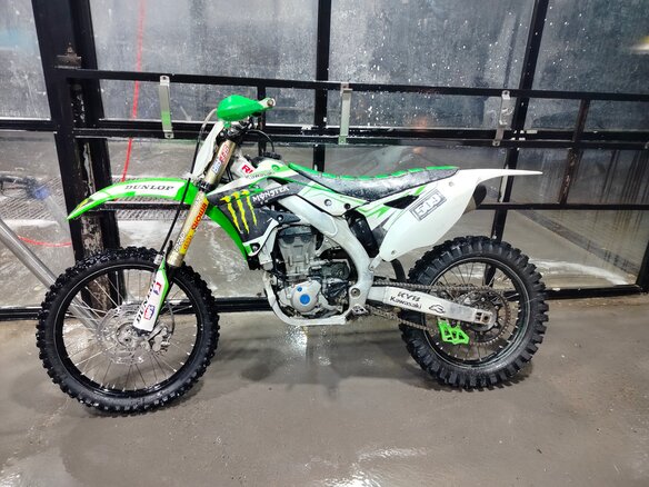 2015 Kawasaki KX 450, зелёный, 340000 рублей - вид 1