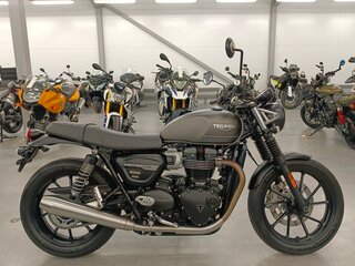 2023 Triumph Speed Twin, зелёный, 950000 рублей, вид 2