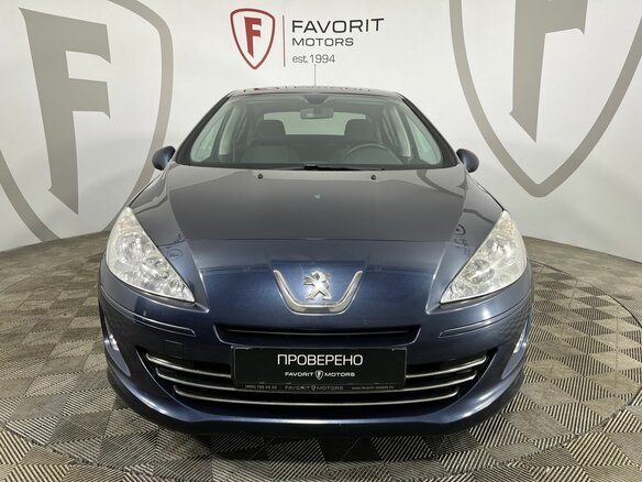 2013 Peugeot 408 I, синий, 649000 рублей - вид 1
