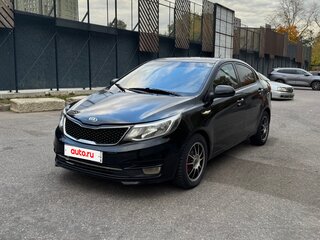 2016 Kia Rio III Рестайлинг, чёрный, 505000 рублей, вид 3