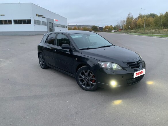 2005 Mazda 3 I (BK), чёрный, 275000 рублей - вид 11