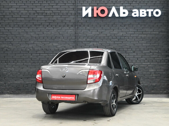 2015 Lada (ВАЗ) Granta I, коричневый, 350000 рублей - вид 7