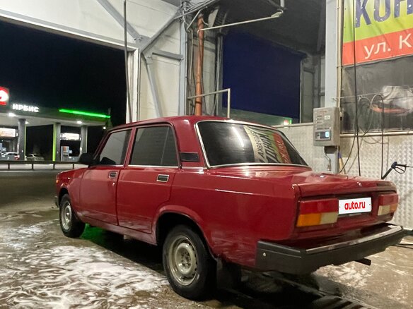 2007 Lada (ВАЗ) 2107, пурпурный, 170000 рублей - вид 7