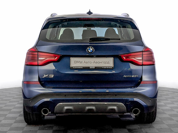2020 BMW X3 20i xDrive III (G01), синий, 3850000 рублей - вид 5