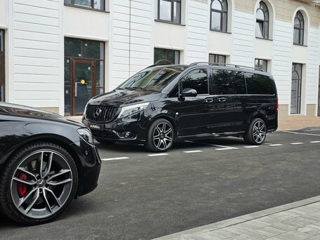 2017 Mercedes-Benz Vito 119 BlueTEC L1 III (W447), чёрный, 5190000 рублей, вид 2