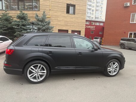 2016 Audi Q7 II (4M), чёрный, 4150000 рублей, вид 2