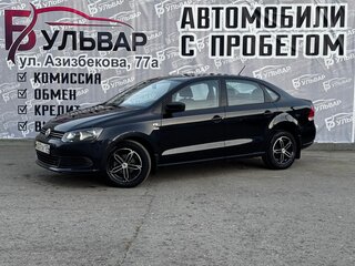 2013 Volkswagen Polo V, чёрный, 899000 рублей, вид 3