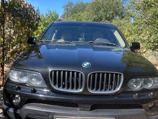 2004 BMW X5 3.0i I (E53) Рестайлинг, чёрный, 1050000 рублей, вид 2