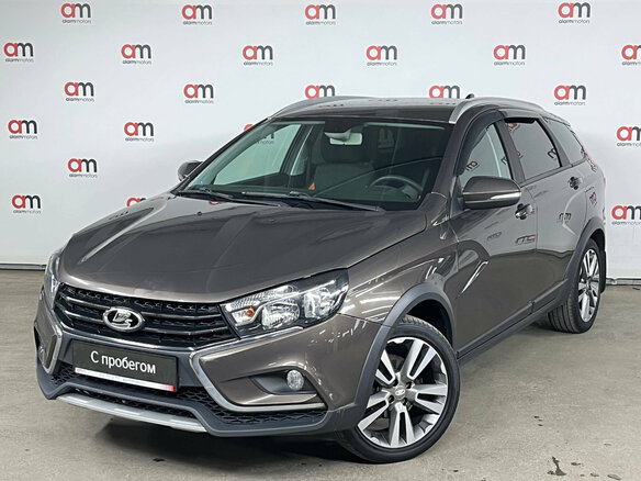 2019 Lada (ВАЗ) Vesta SW Cross I, коричневый, 1099000 рублей - вид 2