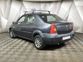 2007 Renault Logan I, серый, 399000 рублей, вид 4