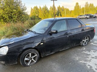 2009 Lada (ВАЗ) Priora I, чёрный, 125000 рублей, вид 5