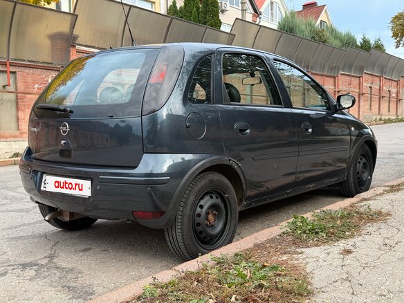 2005 Opel Corsa C Рестайлинг, серый, 300000 рублей - вид 5