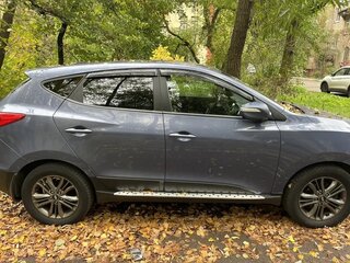 2014 Hyundai ix35 I Рестайлинг, синий, 1340000 рублей, вид 3