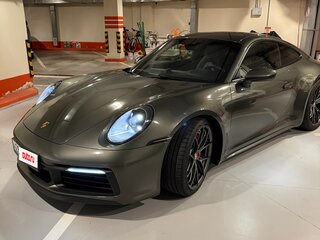2020 Porsche 911 Carrera 4S VIII (992), зелёный, 13900000 рублей, вид 2