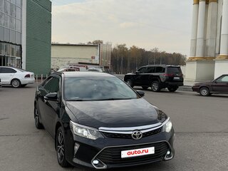 2017 Toyota Camry US Market VII (XV50) Рестайлинг, чёрный, 1760000 рублей, вид 1
