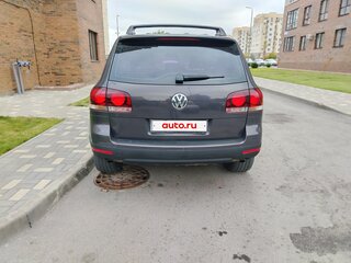 2008 Volkswagen Touareg I Рестайлинг, коричневый, 1270000 рублей, вид 4