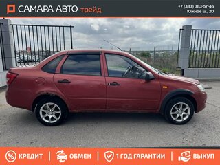 2013 Lada (ВАЗ) Granta I, красный, 174000 рублей, вид 5