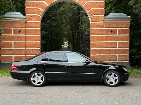 2003 Mercedes-Benz S-Класс 350 IV (W220) Рестайлинг, чёрный, 990000 рублей - вид 8