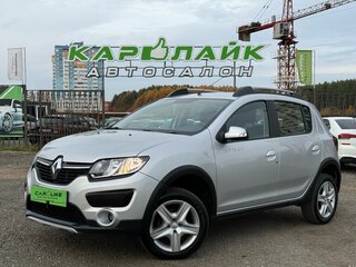 2018 Renault Sandero Stepway II, серебристый, 889000 рублей, вид 2