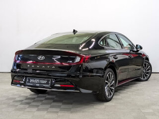 2019 Hyundai Sonata VIII (DN8), чёрный, 2450000 рублей, вид 5