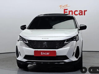 2021 Peugeot 5008 II Рестайлинг, белый, 1620000 рублей, вид 3