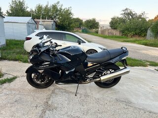 2011 Kawasaki ZZR 1400, чёрный, 690000 рублей, вид 4