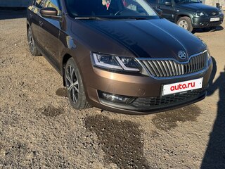 2018 Skoda Rapid I Рестайлинг, коричневый, 1250000 рублей, вид 1