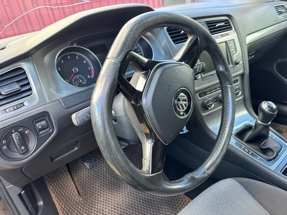 2014 Volkswagen Golf VII, чёрный - вид 8