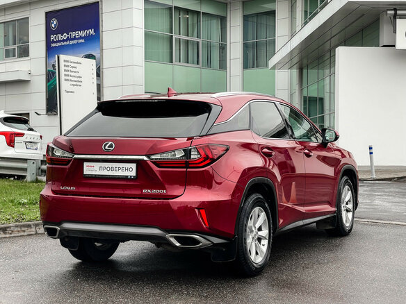 2017 Lexus RX 200t IV, красный, 3697000 рублей - вид 4