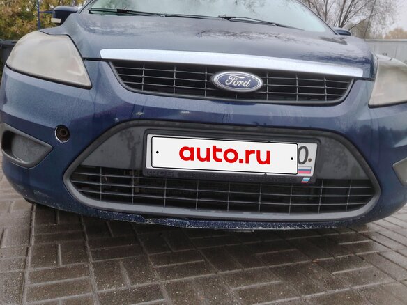 2009 Ford Focus II Рестайлинг, синий, 320000 рублей - вид 6