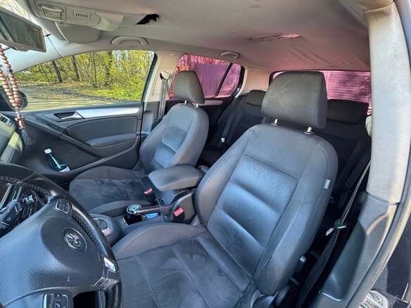 2009 Volkswagen Golf VI, синий, 559000 рублей - вид 8