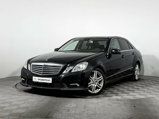 2010 Mercedes-Benz E-Класс 350 IV (W212, S212, C207), чёрный, 1225000 рублей, вид 1