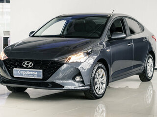 2021 Hyundai Solaris II Рестайлинг, серый, 1330000 рублей, вид 1