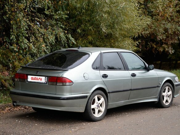 2001 Saab 9-3 I, зелёный, 430000 рублей - вид 6