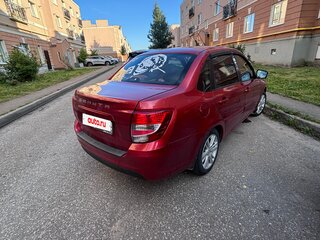 2019 Lada (ВАЗ) Granta I Рестайлинг, красный, 670000 рублей, вид 3