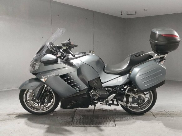 2007 Kawasaki GTR 1400 (Concours 14), серый, 562000 рублей - вид 1