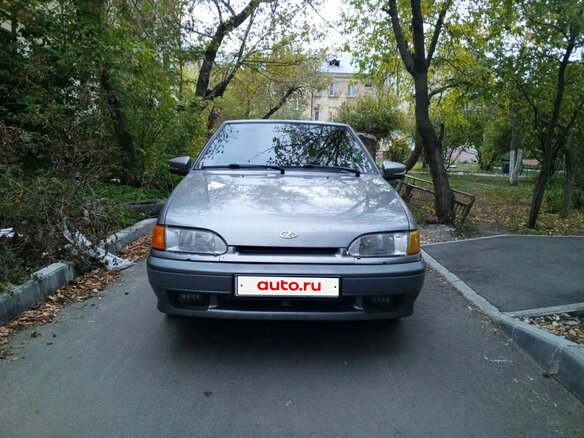 2007 Lada (ВАЗ) 2114, серый - вид 1