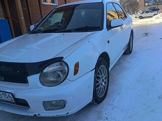 2002 Subaru Impreza II, белый, 355000 рублей, вид 1