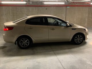 2012 Kia Rio 4-speed III, бежевый, 840000 рублей, вид 4