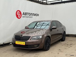 2015 Skoda Octavia III (A7), коричневый, 1200000 рублей, вид 1