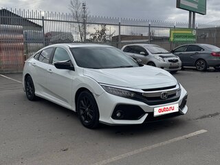2021 Honda Civic X Рестайлинг, белый, 2490000 рублей, вид 3