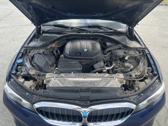2019 BMW 3 серии 318d VII (G2x), синий, 3087000 рублей - вид 5