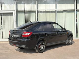 2014 Lada (ВАЗ) Granta I, чёрный, 340000 рублей, вид 5