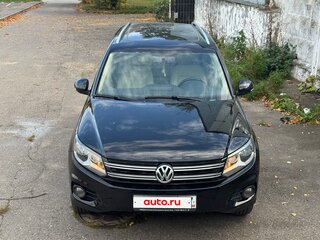 2012 Volkswagen Tiguan I Рестайлинг, чёрный, 1450000 рублей, вид 1