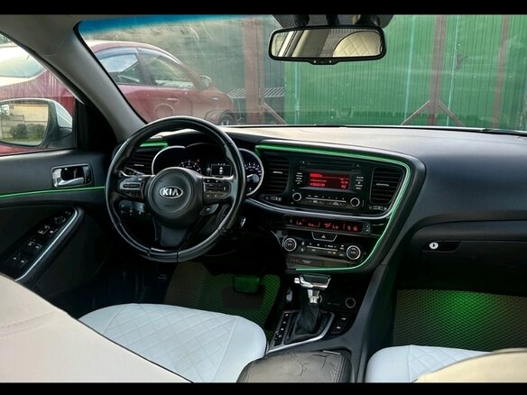 2014 Kia Optima III Рестайлинг, белый - вид 8