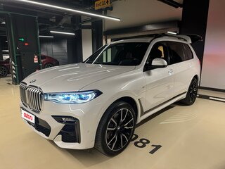 2019 BMW X7 30d I (G07), белый, 9900000 рублей, вид 1