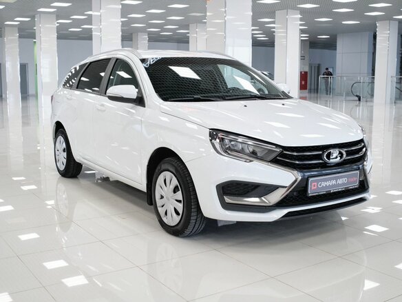 2024 Lada (ВАЗ) Vesta SW I Рестайлинг (NG), белый - вид 2
