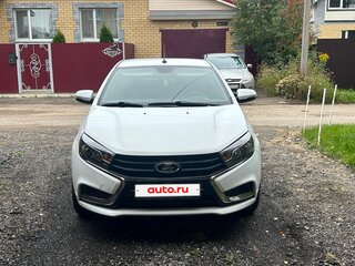 2017 Lada (ВАЗ) Vesta I, белый, 800000 рублей, вид 3